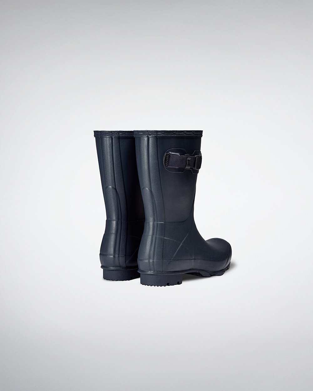 Women Hunter Norris Field | Short Rain Boots Navy | NZ-96753-OQBR